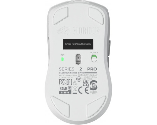 Glorious Series 2 PRO Wireless Gaming Maus - weiß