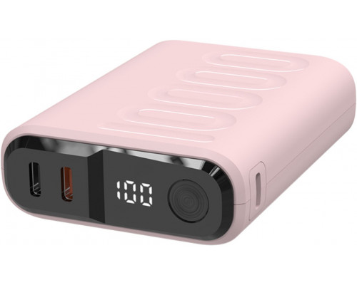 RealPower PB-10000C PD+ mit 3xType-C,Rose