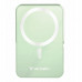 Verbatim, powerbank z �adowaniem bezprzewodowym, 5V, �adowanie telefonu, 32259, 10 000mAh, Mocowanie magnetyczne, zielona
