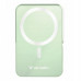Verbatim, powerbank z �adowaniem bezprzewodowym, 5V, �adowanie telefonu, 32259, 10 000mAh, Mocowanie magnetyczne, zielona