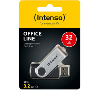 Intenso USB Stick Office Line 32GB USB 3.2 GEN 1X1 silber