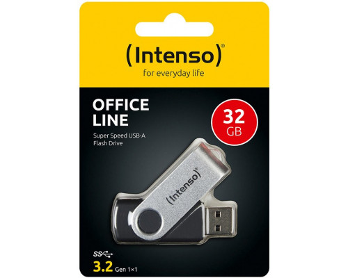 Intenso USB Stick Office Line 32GB USB 3.2 GEN 1X1 silber