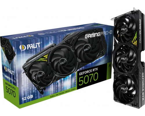 Palit GeForce RTX 5070 GamingPro-S 12GB GDDR7 DLSS4 (NE75070019K9-GB2050U)