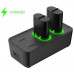 Dual Charger and Hub for Xbox