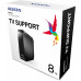 ADATA Externí HDD 4TB HM800, USB Micro-B, USB 3.2, černá