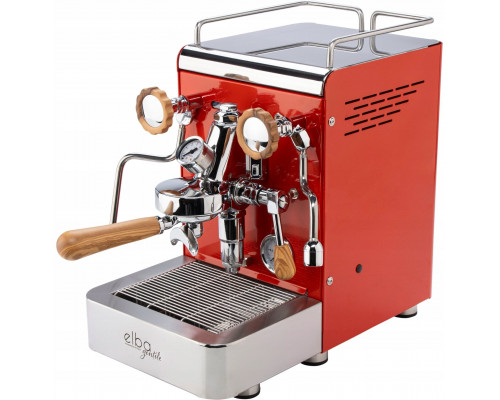 Elba Gentile verkehrsrot RAL3020 Siebträgermaschine