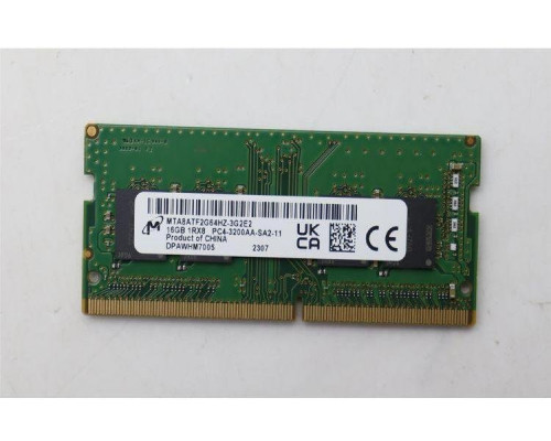 16GB DDR4 SODIMM memory
