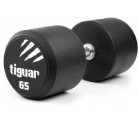 Tiguar Hantel WHPU0650 rubberized 1 x 65 kg