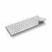 AQIRYS mechaniczna 65%/68 klawiszy Dual Mode: Wirelles&BT+Wired AGENA white