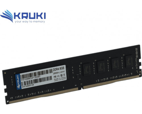 Kruki DDR4 8GB Udimm 2666MHz 1.2V