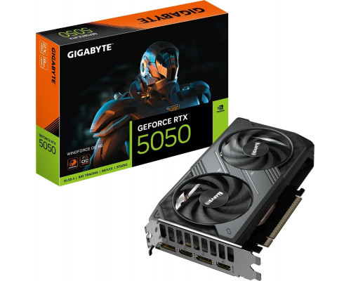 Gigabyte GeForce RTX 5050 Windforce OC 8GB GDDR6 DLSS4 (GV-N5050WF2OC-8GD)