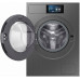 Samsung  9 kg  dzilums 60 cm  1400 apgr/min.  sudraba - Velas mazgajama masina ar prieksejo ieladi