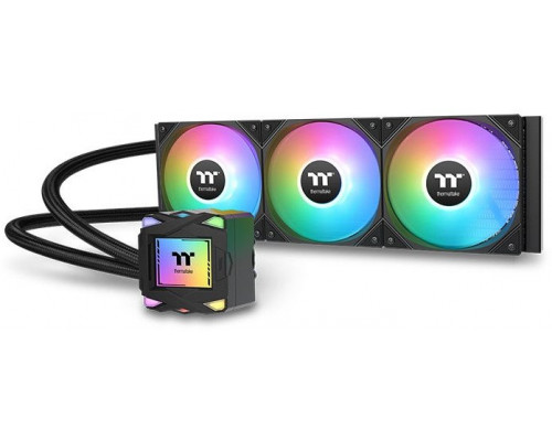 Thermaltake LA360 ARGB Płyta główna Zestaw do chłodzenia płynami 12 cm Czarny 1 szt.
