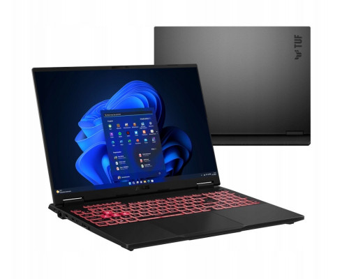 Laptop ASUS TUF Gaming A16 FA608UH-R7165W Ryzen 7 260 16" FHD+ 165Hz 16GB 512SSD RTX5050 DLSS 4 W11