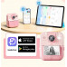Aparat Natychmiastowy Dla Dzieci Cyfrowy Mp3 Gry Druk Telefon Obiektyw 180s / P02 Rose