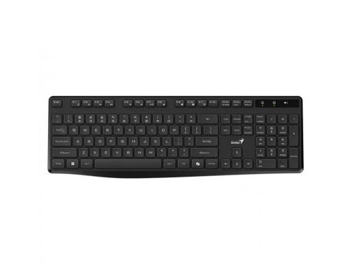 Genius KB-7200 COPILOT, klawiatura CZ/SK, 2.4 [Ghz], bezprzewodowa, czarna