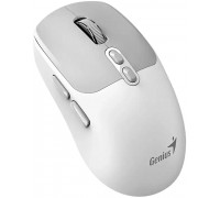 bezprzewodowa, Genius NX-8080S BT, bia�o-szary, optyczna, 1600DPI
