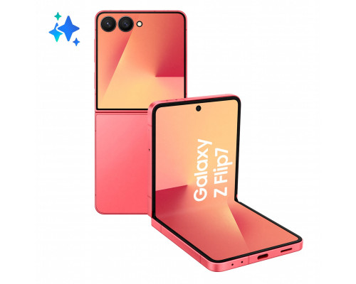 Išmanusis telefonas Samsung Galaxy Flip7 5G 512GB DS Coralred