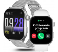 Zegarek SMARTWATCH GRAVITY GT28-9 SR/SR/WH