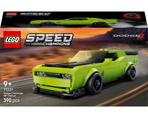 Speed champions Samochód sportowy Dodge Challenger SRT Hellcat (77237)