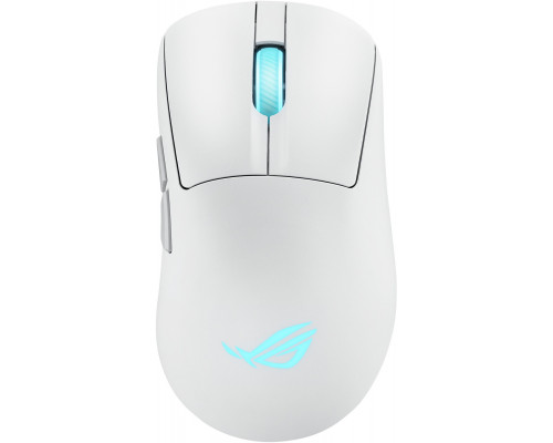 ASUS ROG Keris II Origin WHT Gaming Po prawej stronie RF Wireless + Bluetooth + USB Type-A Optyczny 42000 DPI