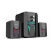 XTRIKE ME Stereo 2.1 Gaming Computer Speaker Set SK-612 Black