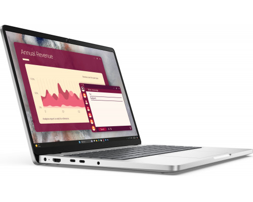 DELL Pro PC14250 Intel Core Ultra 5 235U Laptop 35,6 cm (14") Full HD+ 16 GB DDR5-SDRAM 512 GB SSD Wi-Fi 6E (802.11ax) Windows 11 Pro Czeski, Słowacki Platyna