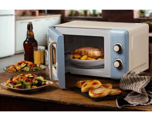 Ariete Mikrowelle 20 Liter hellblau