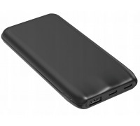 PLATINET POWER BANK 10000 mAh 3,7V 37Wh 12W 2x USB-C 1x USB-A BLACK [46031]