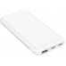 PLATINET POWER BANK 10000 mAh 3,7V 37Wh 12W 2x USB-C 1x USB-A WHITE [46079]