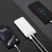 PLATINET POWER BANK 10000 mAh 3,7V 37Wh 12W 2x USB-C 1x USB-A WHITE [46079]