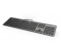 Hama KC-700 klawiatura Biuro USB QWERTZ Niemiecki Czarny