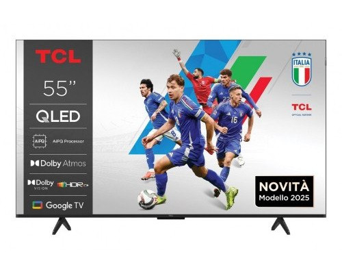 TCL P79K 55P79K 139,7 cm (55") 4K Ultra HD Smart TV Wi-Fi Metaliczny 430 cd/m²