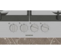 Siemens EC6A5HI90 płyta kuchenna Czarny, Stal nierdzewna Wbudowany 60 cm Gaz 4 stref(y)