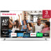 TV SET LCD 43" QLED 4K/WHITE 43UG4S14W THOMSON