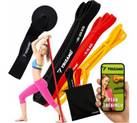 Zestaw gum do ćwiczeń - 3szt. Trizand 25879