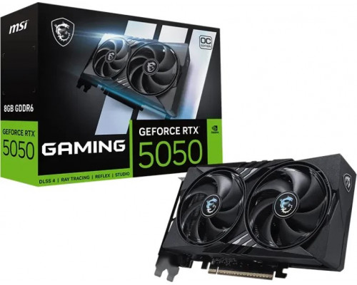 MSI GeForce RTX 5050 Gaming OC 8GB GDDR6 DLSS4
