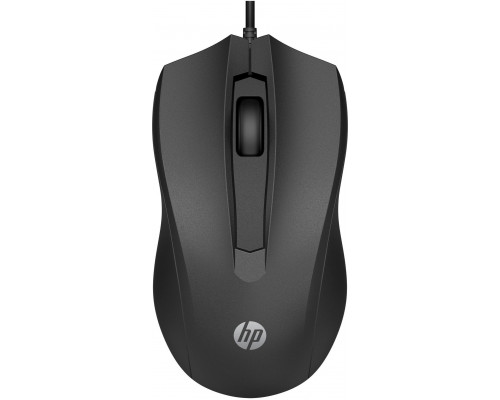 HP 105 Black Wired Mouse
