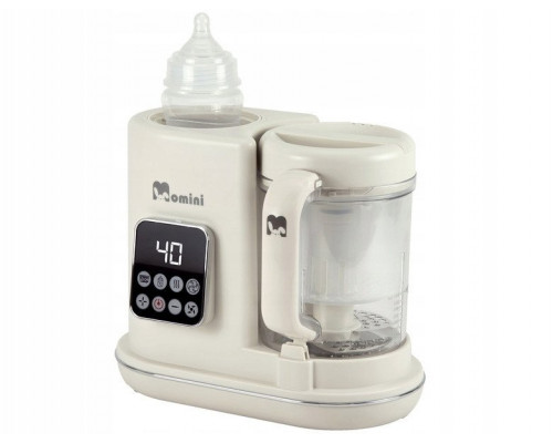 MOMINI - MULTIBLENDER PAROWY Z FUNKCJĄ PODGRZEWANIA BUTELEK 7W1 MINI CHEF