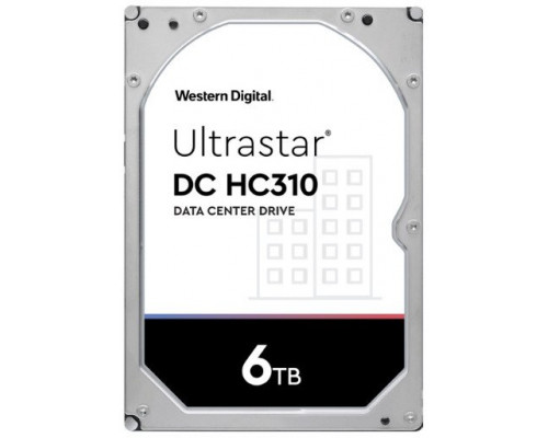Western Digital Ultrastar DC HC310 dysk twardy 6 TB 7200 RPM 256 MB 3.5" SAS