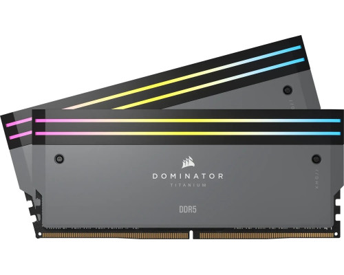Corsair Dominator Titanium RGB, DDR5, 96 GB, 6000MHz, CL30 (CMP96GX5M2B6000Z30)