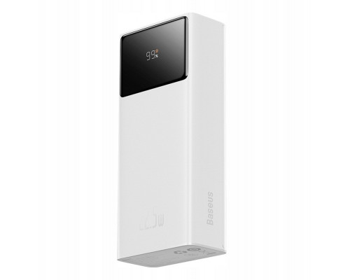 Baseus EnerFill FP41 30000mAh 22.5W with cable Baseus Simple USB-A - USB-C 3A 30cm - biały