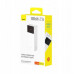 Baseus EnerFill FP41 30000mAh 22.5W with cable Baseus Simple USB-A - USB-C 3A 30cm - biały