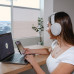 JLab Lux ANC, Wireless, Music, 235 g, Headset, White