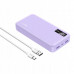 UGREEN PB312 20000mAh 2xUSB-A, USB-C 20W violet