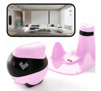 EnaBot - EBO AIR 2 - domowy, mobilny robot monitorujący (różowy)