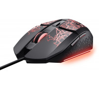 Trust GXT 113 Felox Gaming Po prawej stronie USB Typu-A Optyczny 6400 DPI