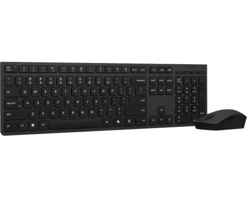 Lenovo Professional Wireless Rechargeable Keyboard and Mouse Combo AI - Lithuanian | Lenovo