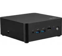 MSI CUBI NUC AI 1UMG-019BEU komputer typu barebone Black 125H Intel SoC