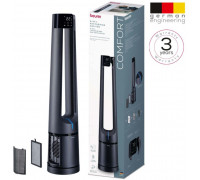 Beurer PureFlow 2-in-1  tumsi zila - Gaisa attiritajs un ventilators LV500 (4211125105006)